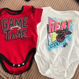 Baby Miami Heat Onesie & Toddler Hoodie